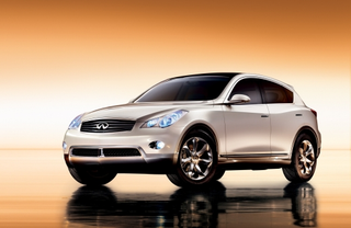 Illustration for article titled Infiniti EX Concept: Blind Spots Be Damned
